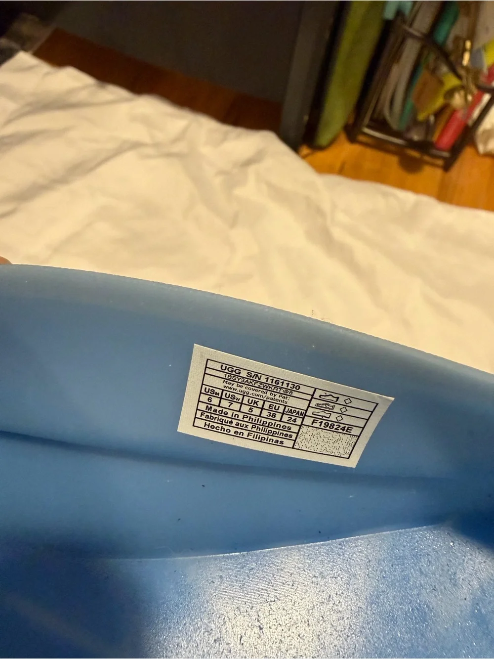 UGG Blue Women's Slip-On Waterproof Boot Protection
